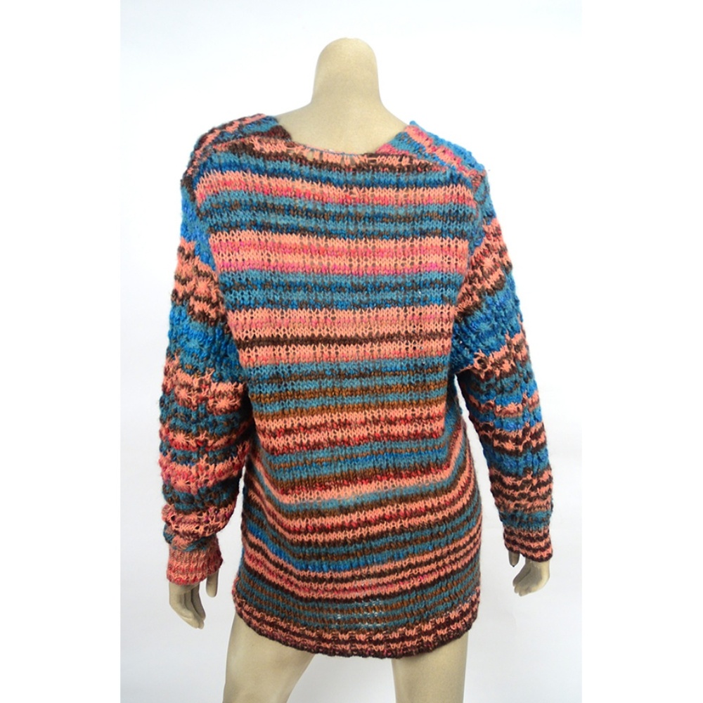New Free People Sweater multicolored sz xs - Picture 2 of 2